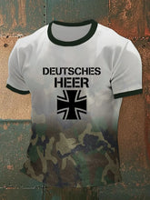 Herren Deutsches Heer T-Shirt mit kurzen Ärmeln